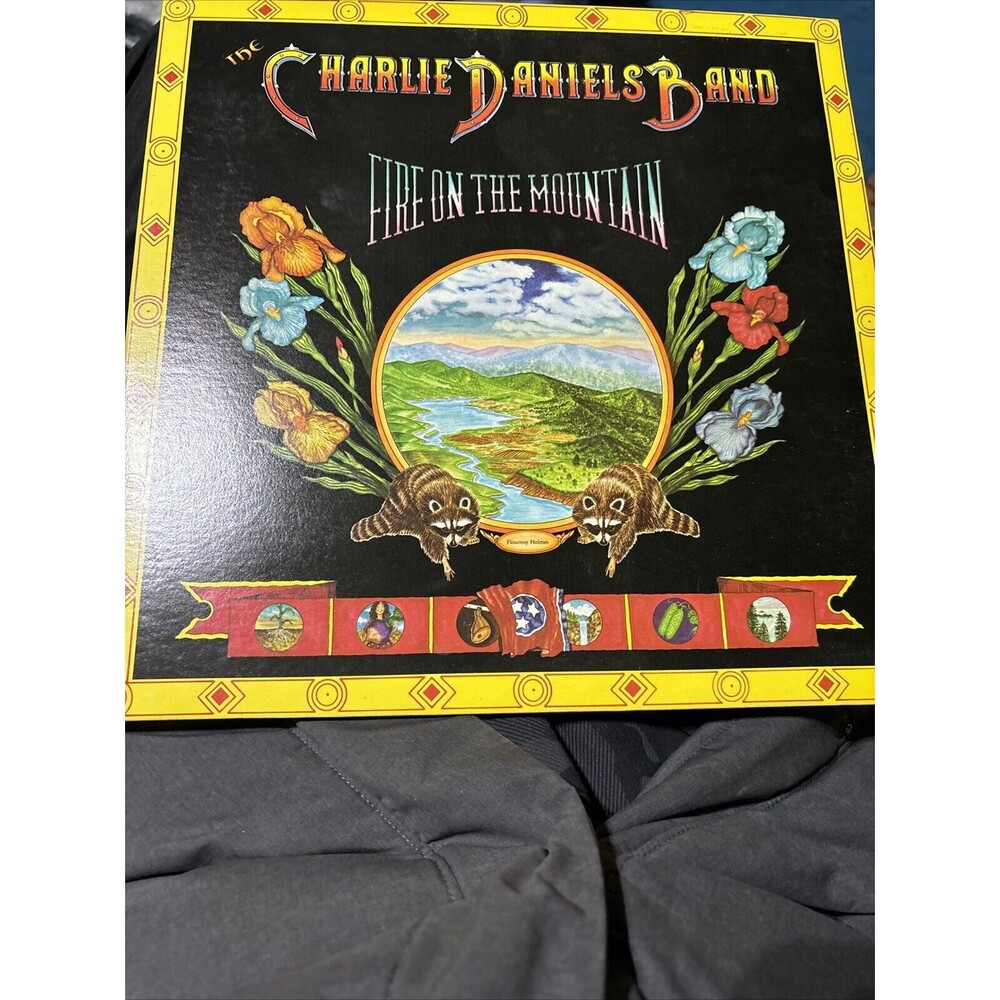 Charlie Daniels Band Fire On The Mountain vinyl 33 record country rock 1974